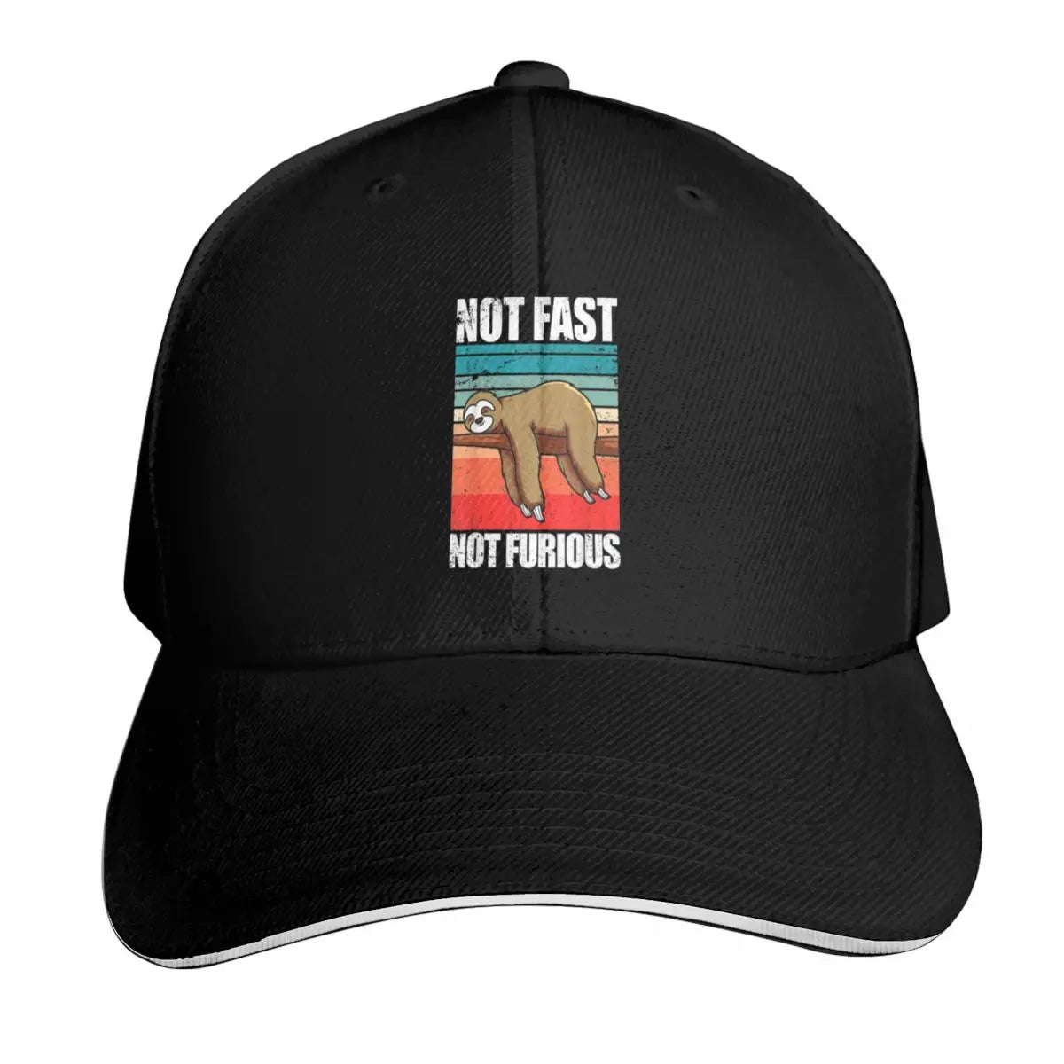Not Fast Not Furious Sloth Baseball Cap product photo 2