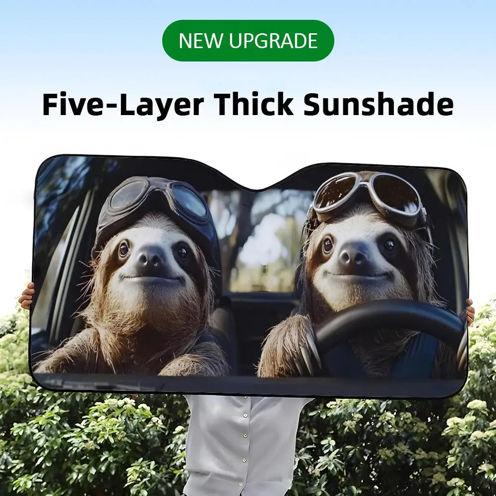 Sloth Car Sunshade