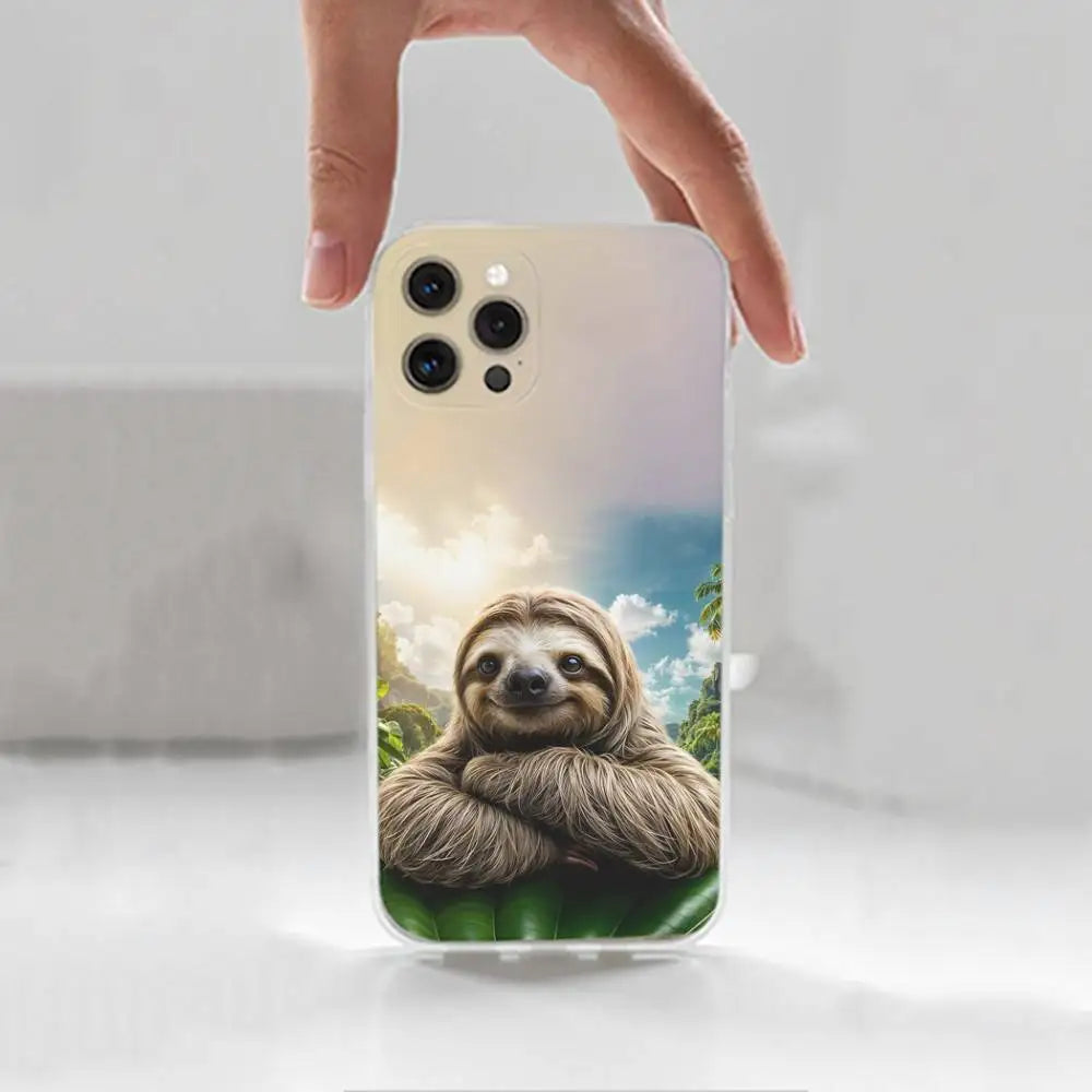 Sloth Phone Case For iPhone