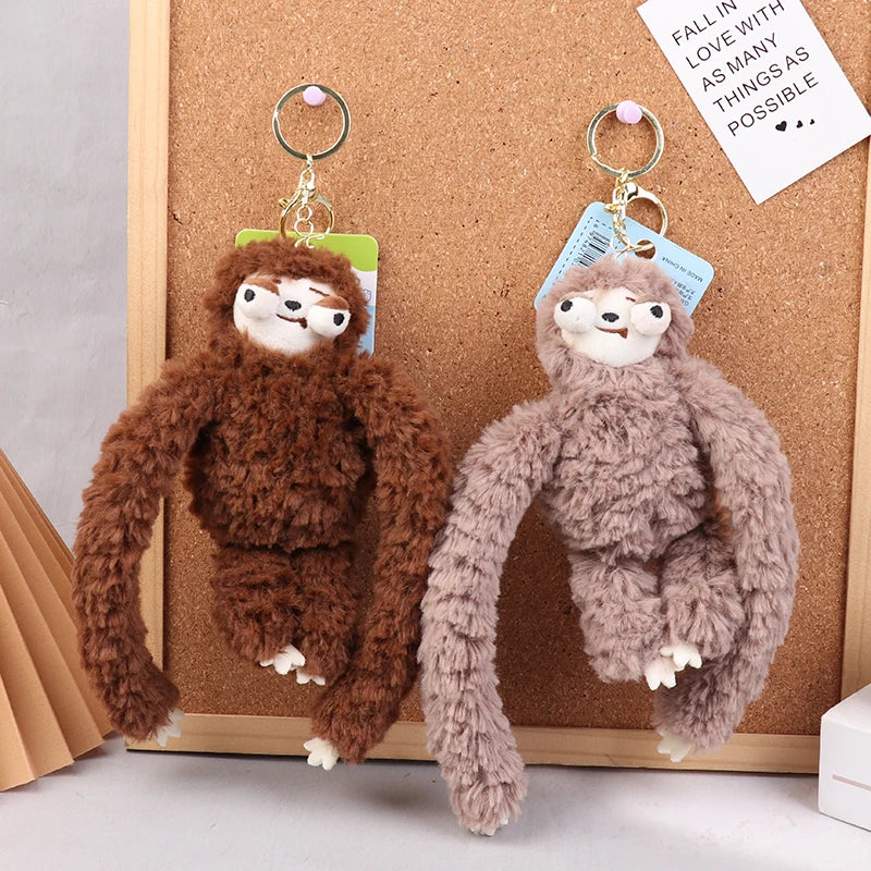 Sloth Plush Toy Keychain