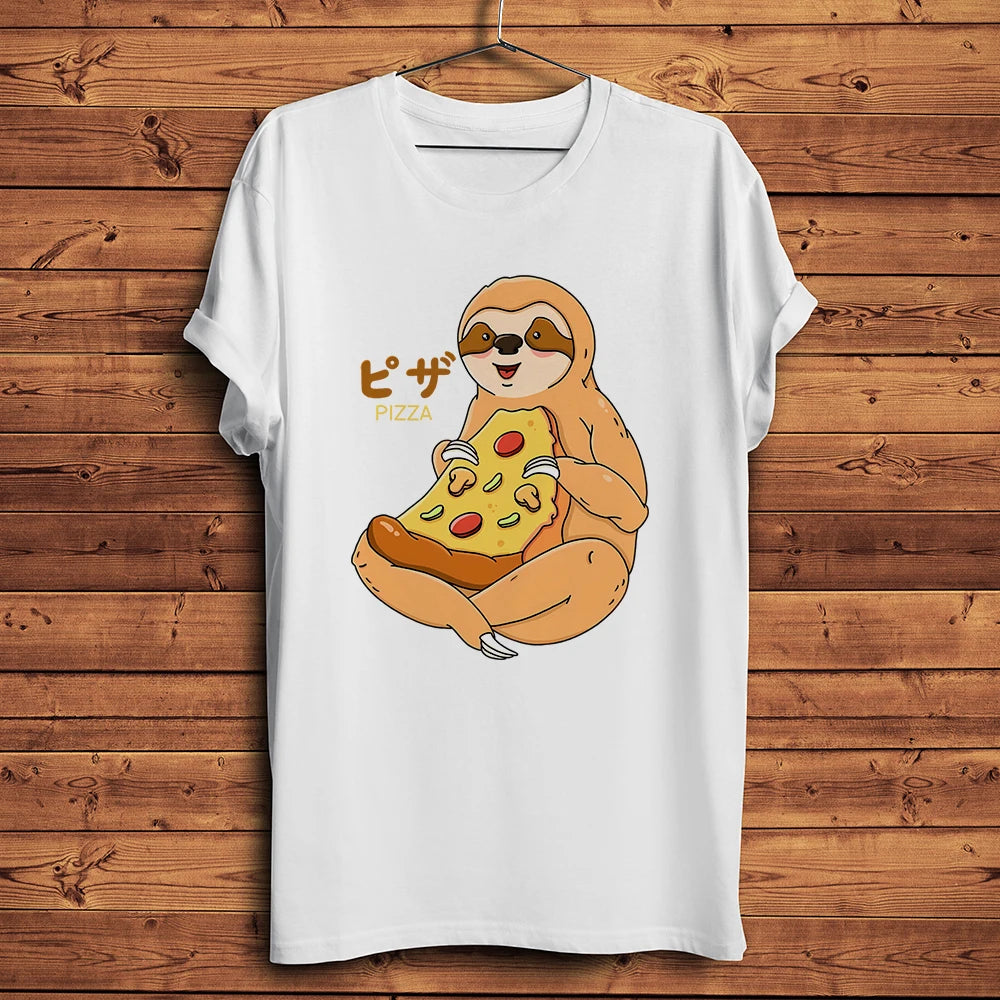 Sloth Pizza T-Shirt
