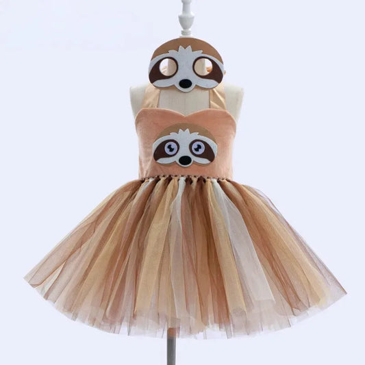 Baby Girl Sloth Tutu Dress