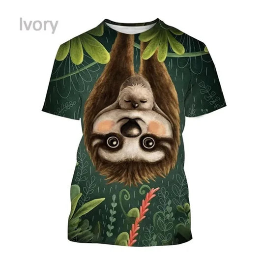 Sloth Graphic T-Shirt