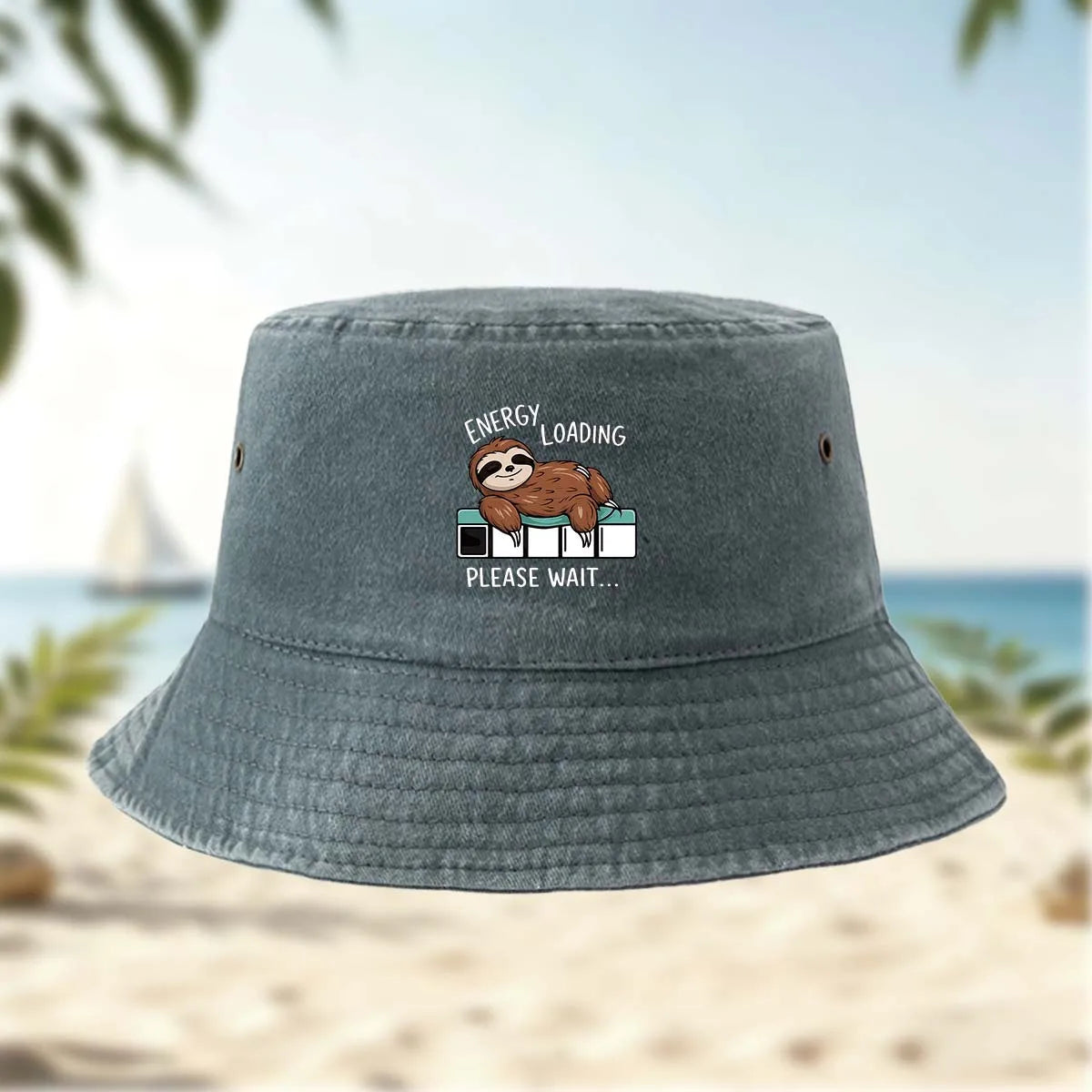 Energy Loading Sloth Bucket Hat product photo 2