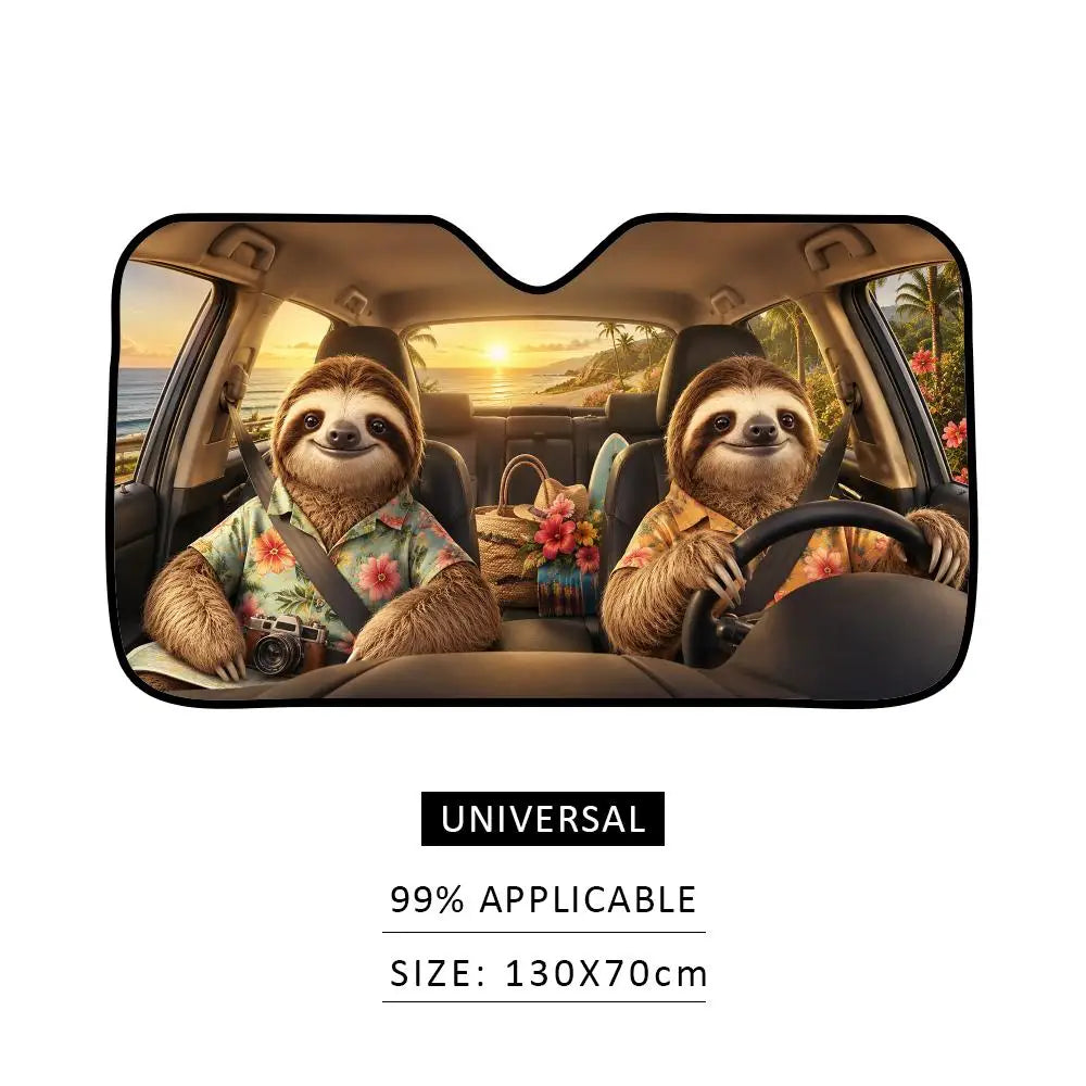 Sloth Car Sunshade