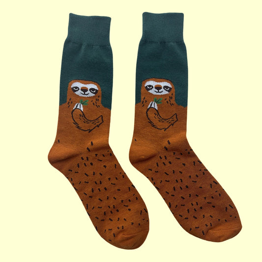 Novelty Sloth Socks