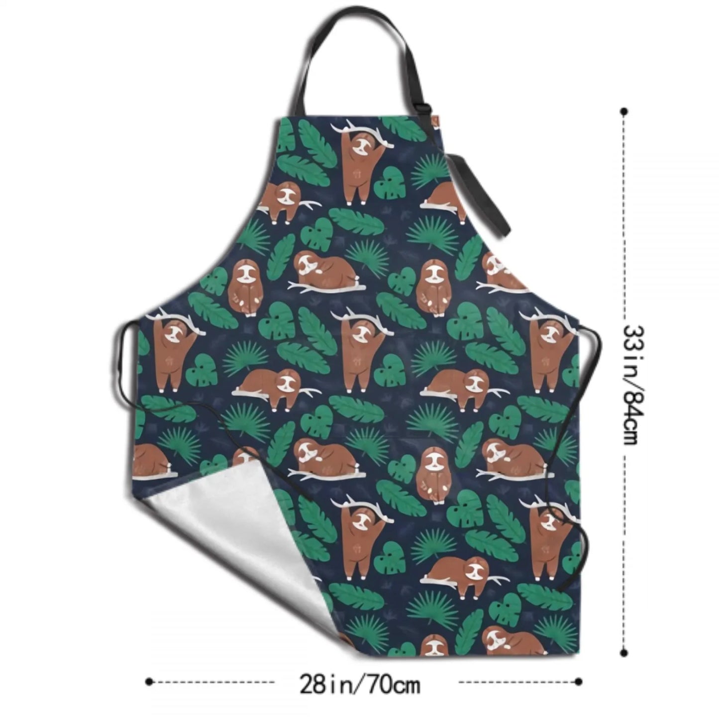 Assorted Cute Sloth Aprons