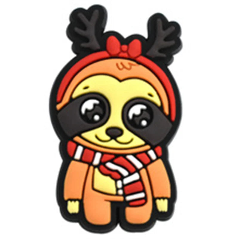 25 Piece Sloth Shoe Accessories
