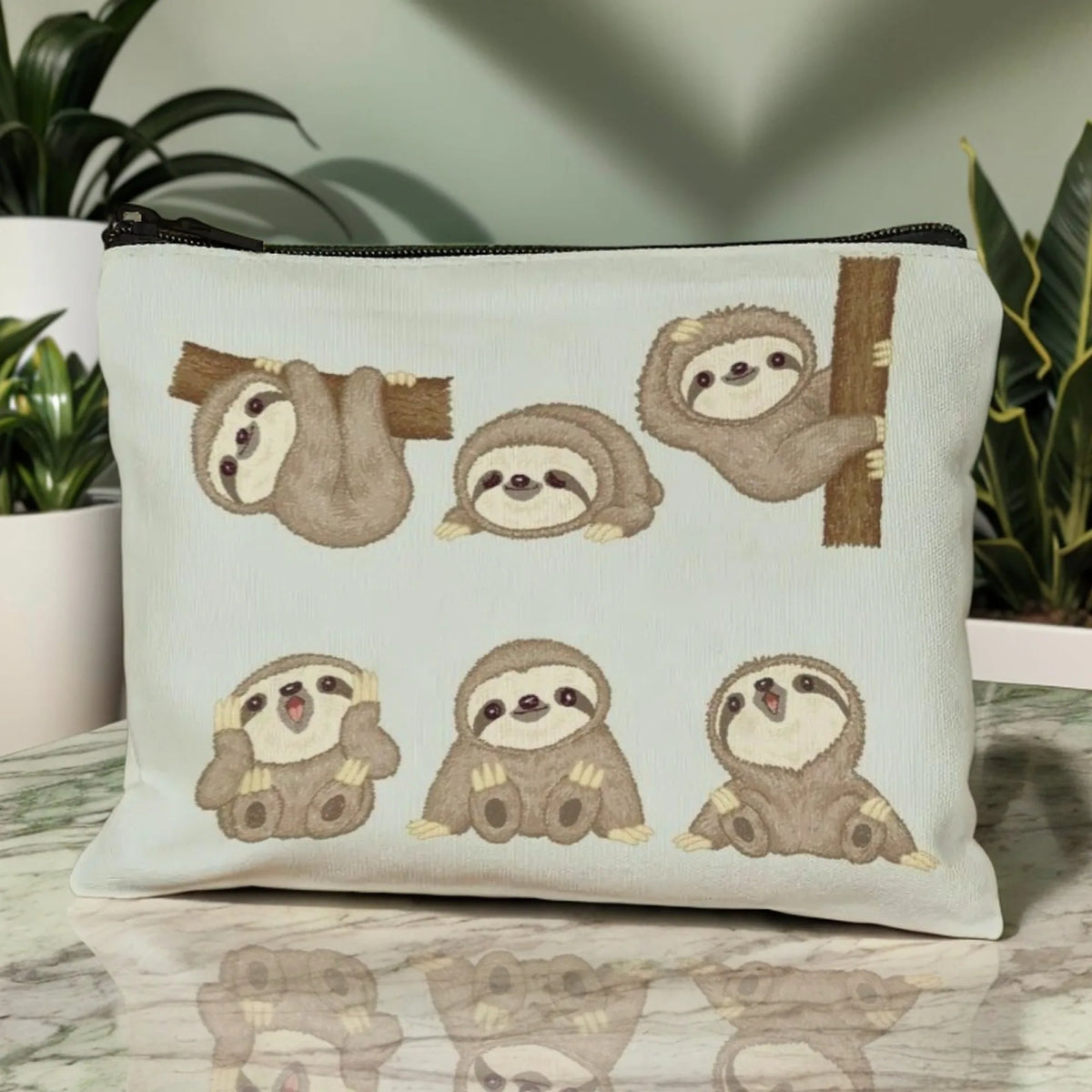 Sloth Cosmetic Bag