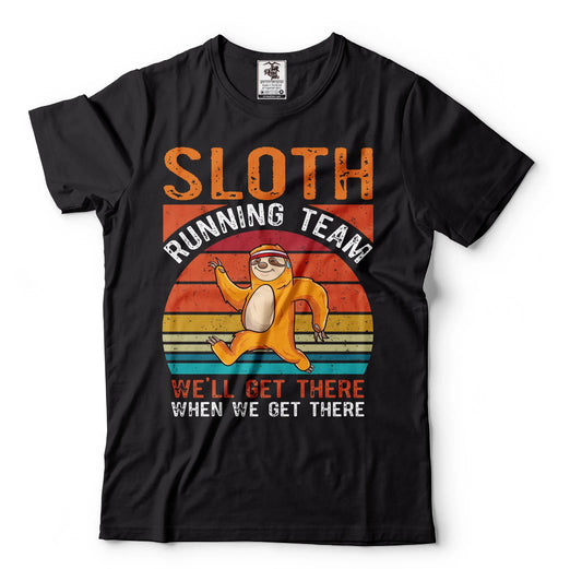 Sloth Running T-Shirt