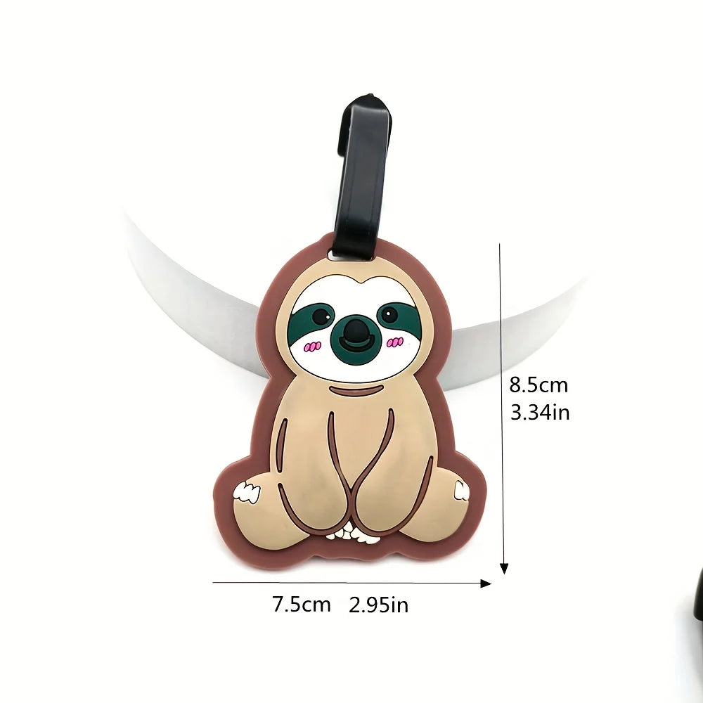 Sloth Luggage Tags