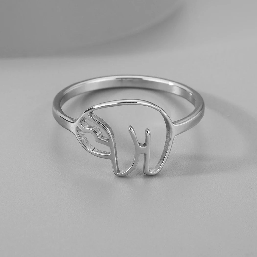 Minimalist Sloth Ring