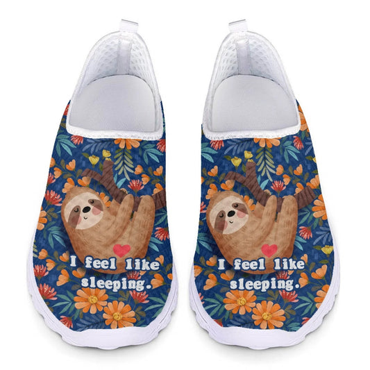 I Feel Like Sleeping Sloth Sneakers