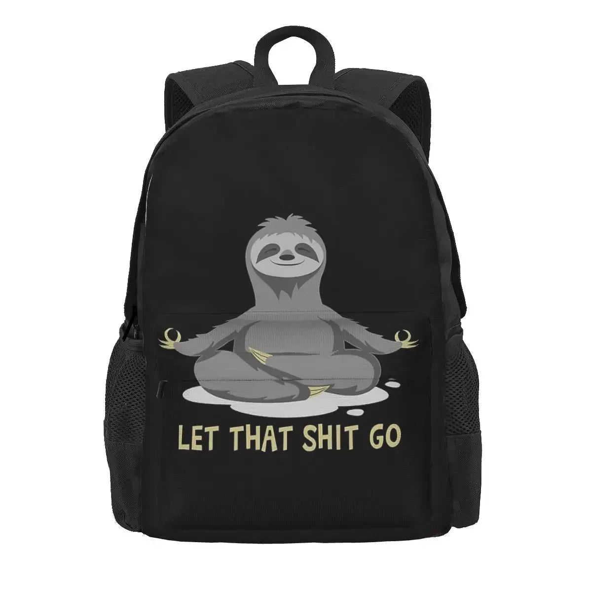 Yoga Sloth Meditating Backpack