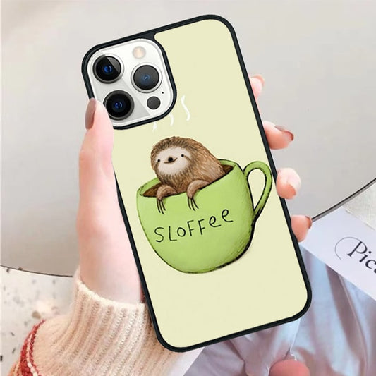 Cup of Sloth iPhone Case