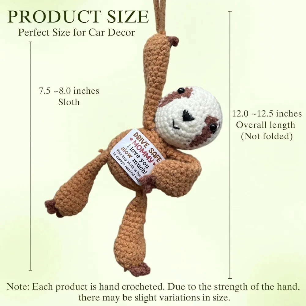I Love You Slow Much Sloth Hanging Air Freshener