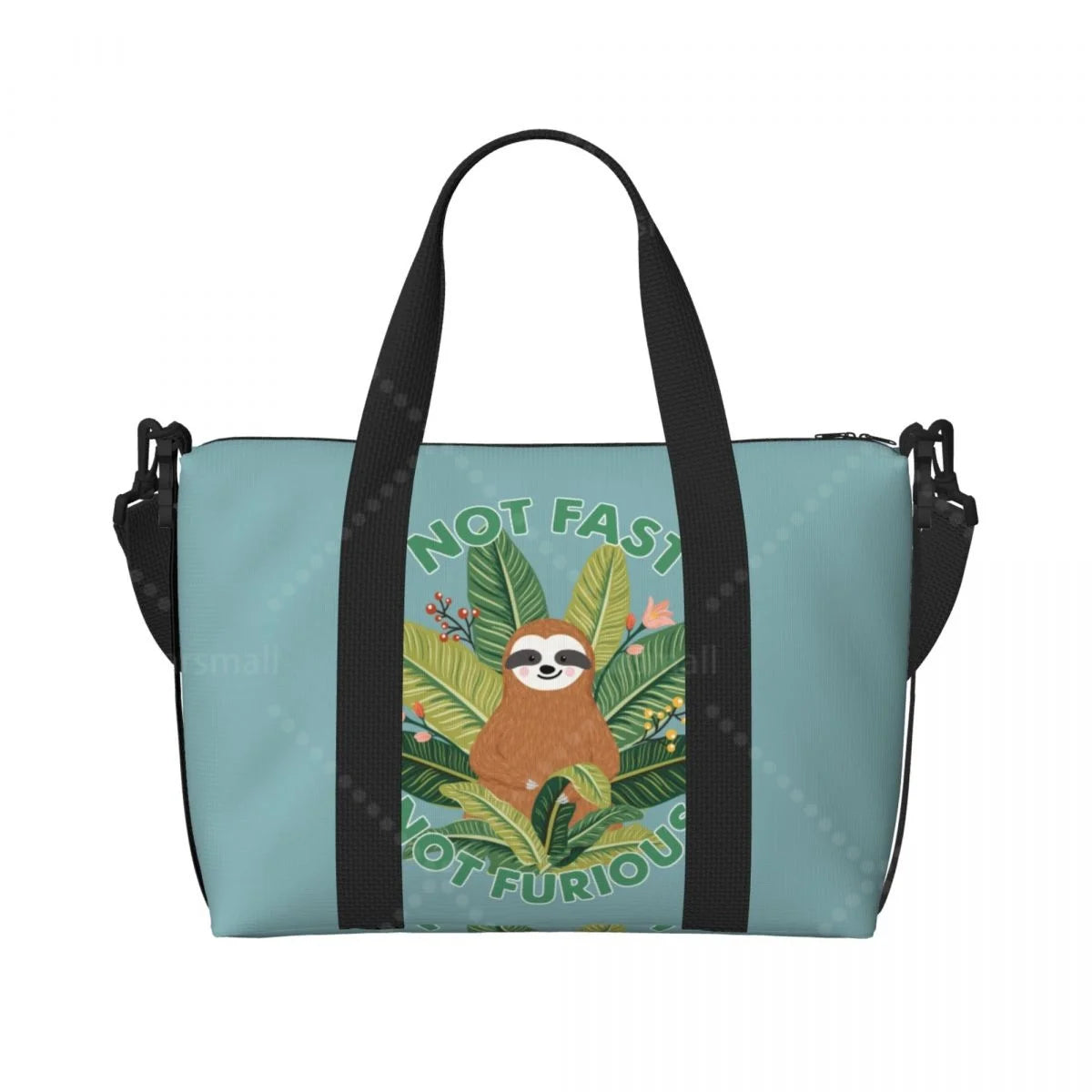 Not Fast Not Furious Sloth Travel Bag