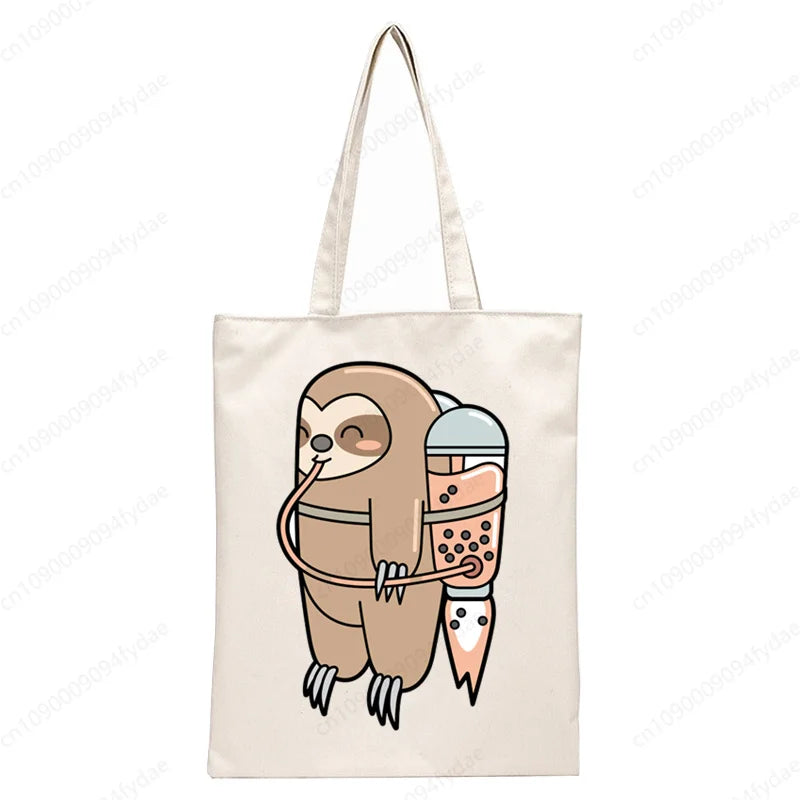 Assorted Sloth Tote Bag