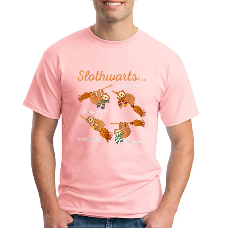 Slothwarts T Shirts Oversized