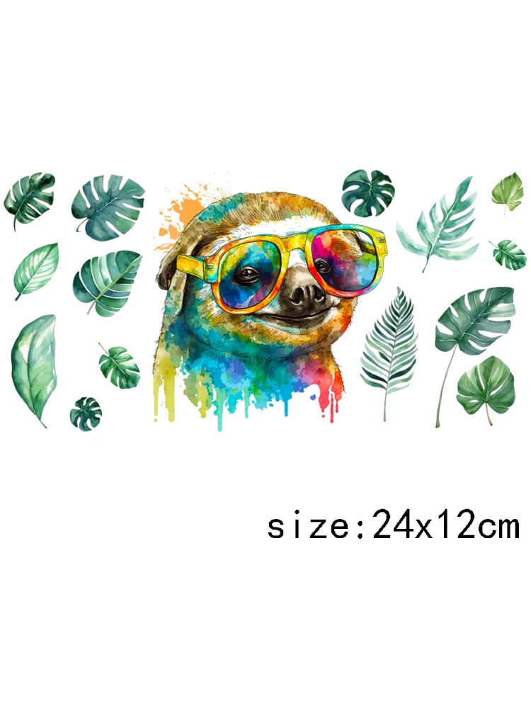 1 Piece Sloth Durable Waterproof Decal