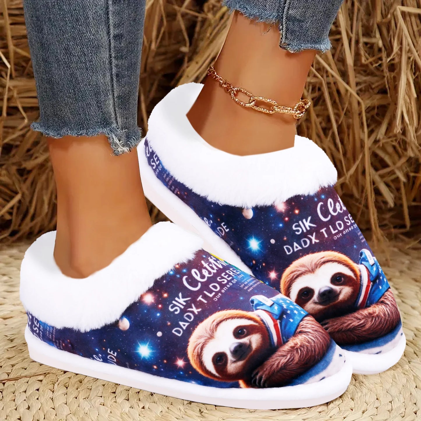 Cute Sloth Slippers