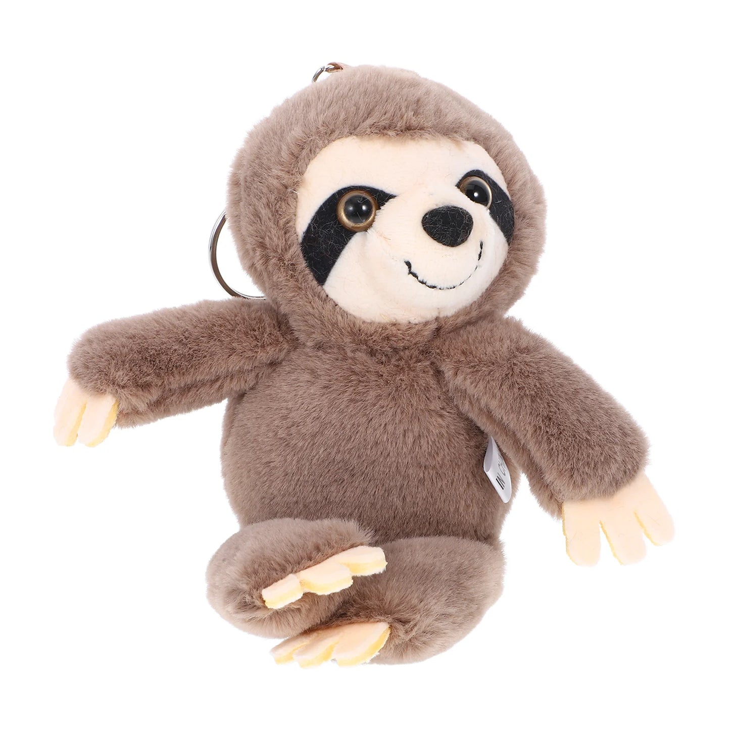 Sloth Keychain Stuffed Plush Keyring