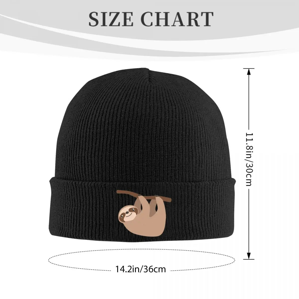 Cute Baby Cartoon Sloth Beanies Hat