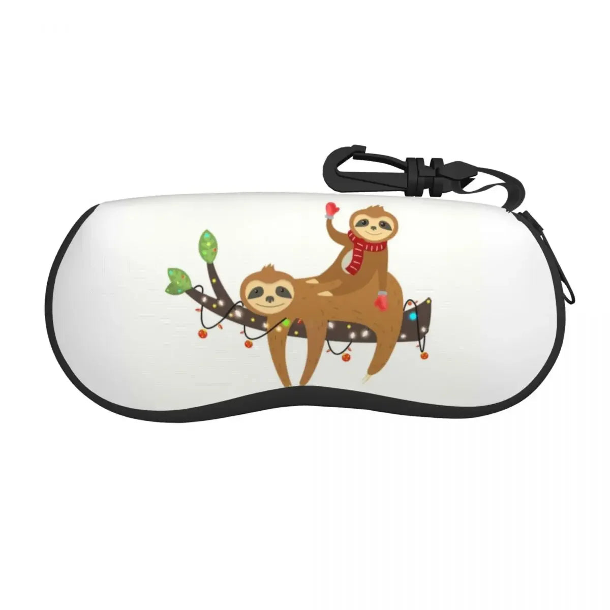 Sloth Pattern Glasses Case