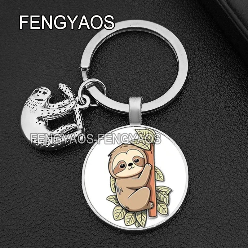 Cute Sloth Keyrings