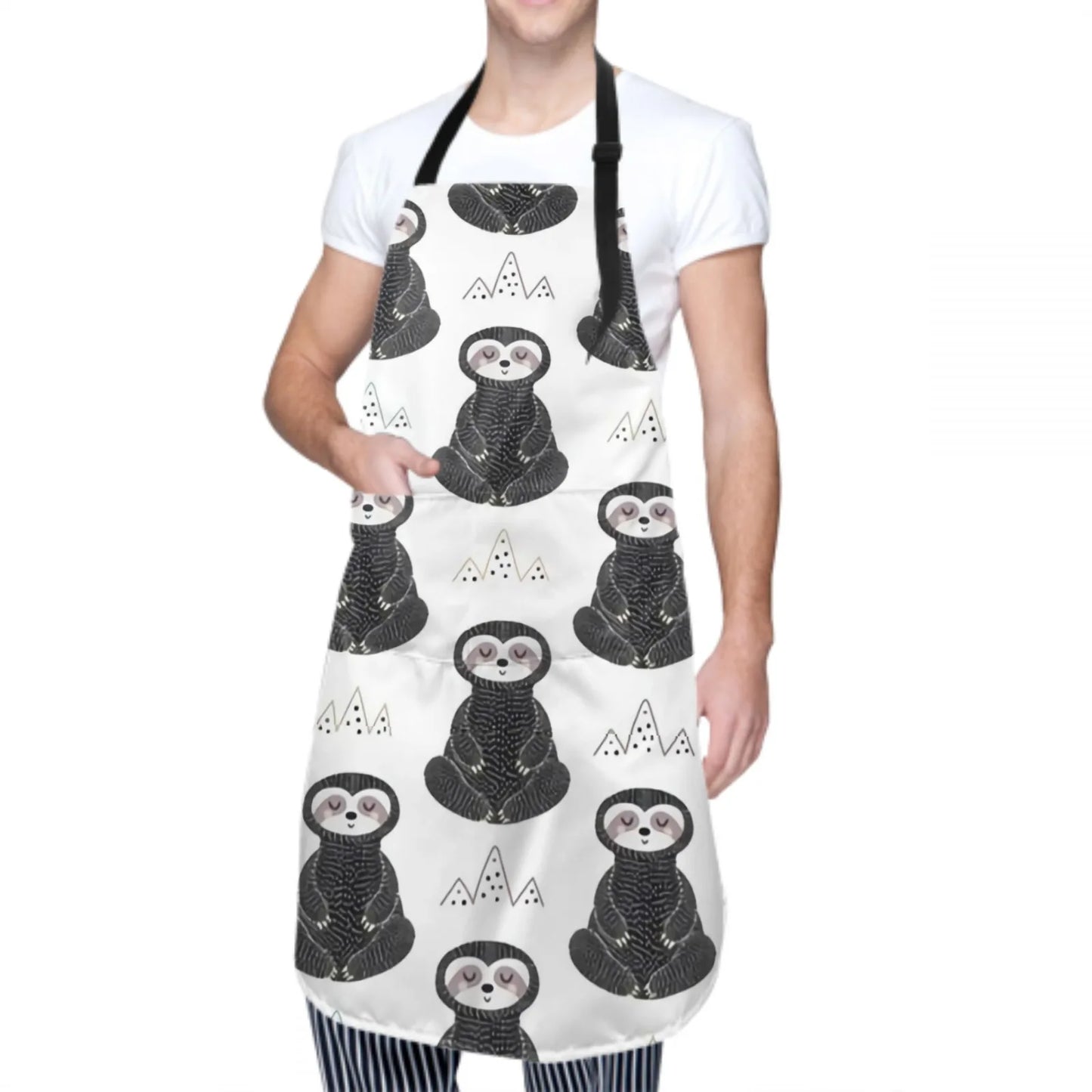 Cute Sloth Waterproof Aprons