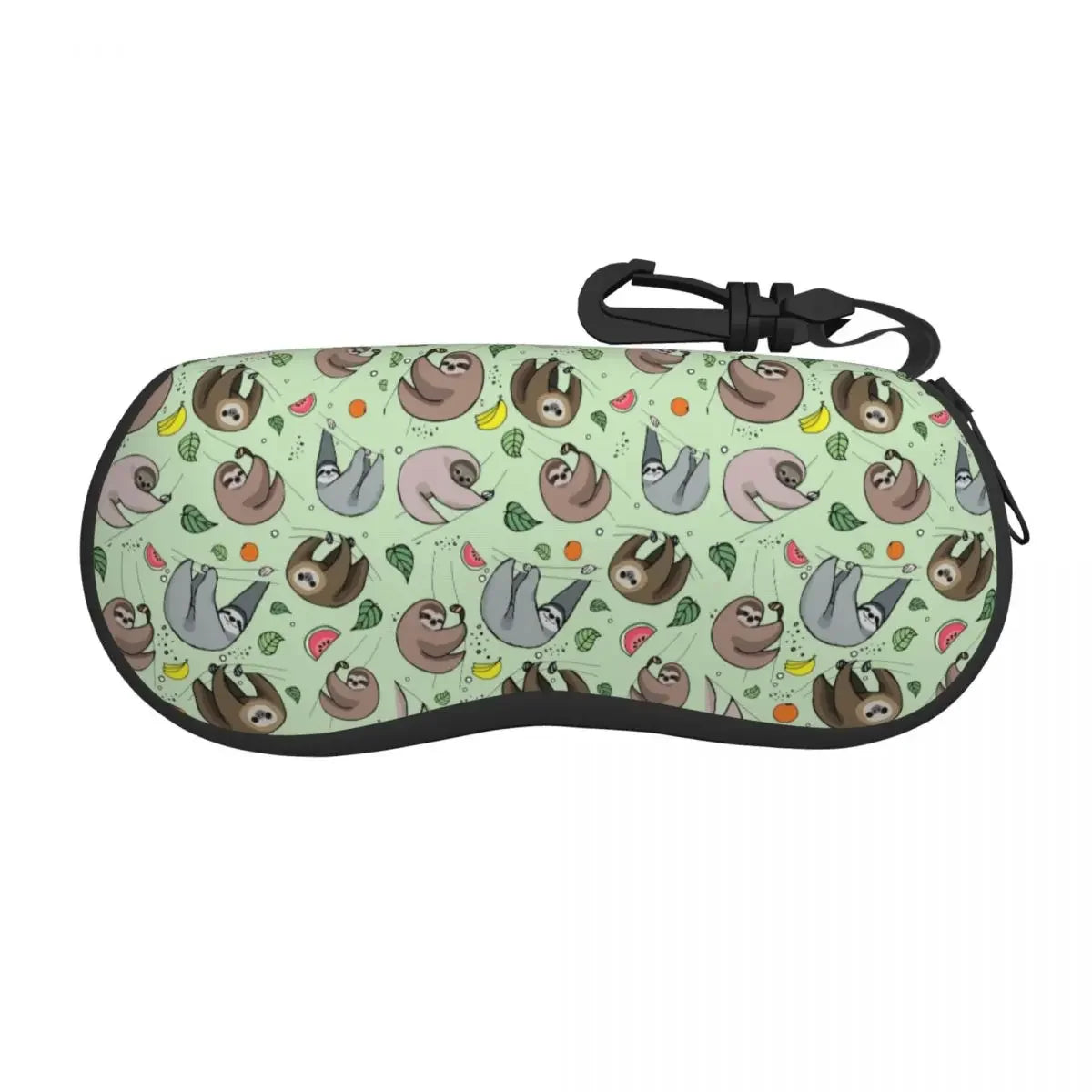 Sloth Pattern Glasses Case