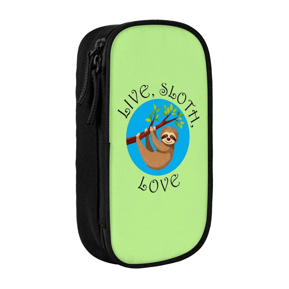 Live Sloth Love Pencil Case