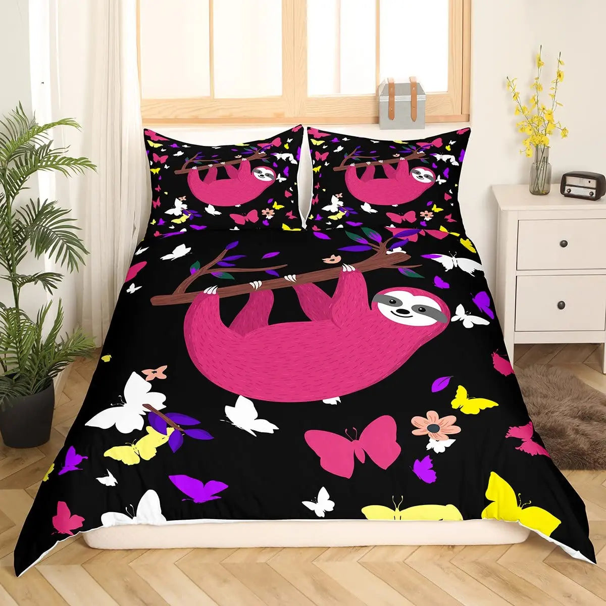 Sloth Bedding Set