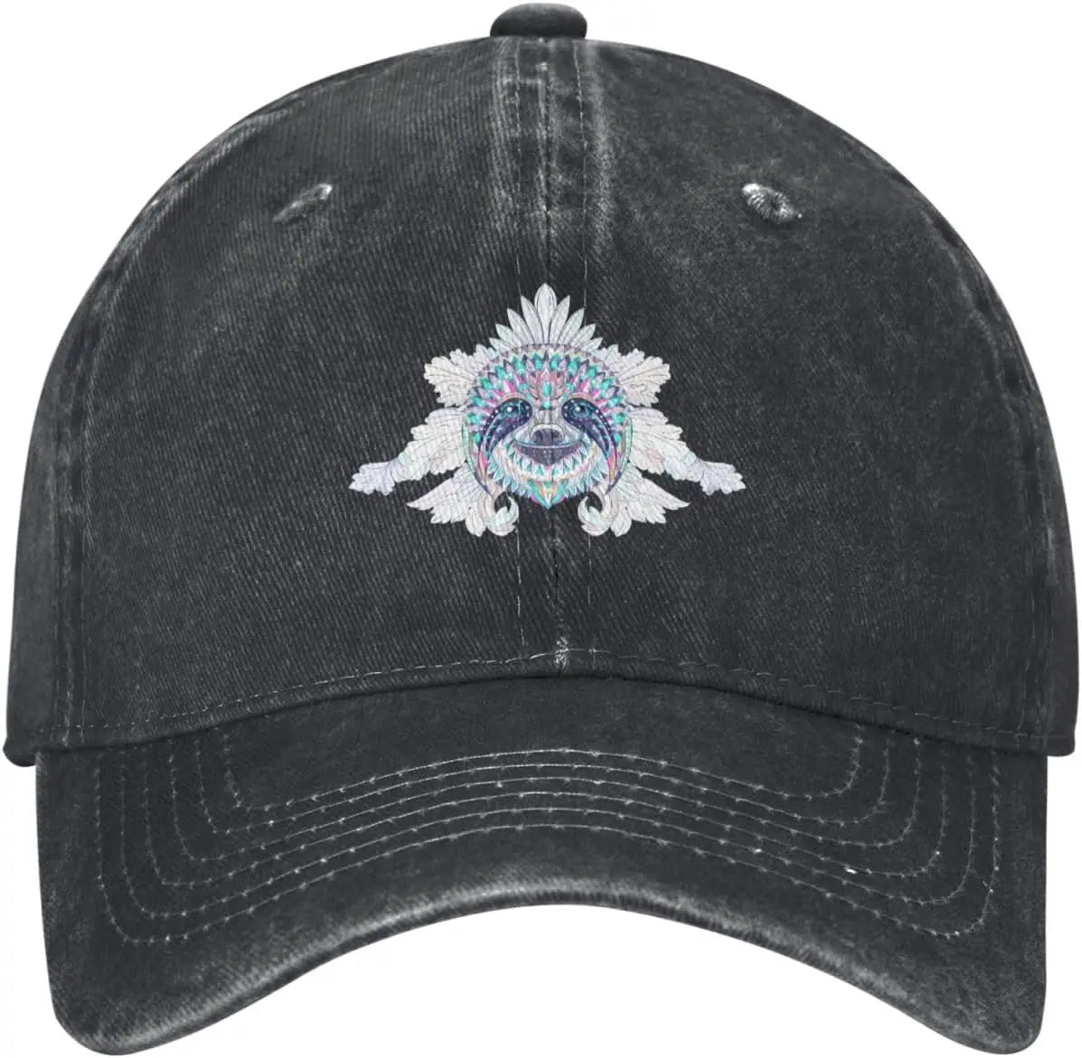 Sloth Face Baseball Cap product photo 7
