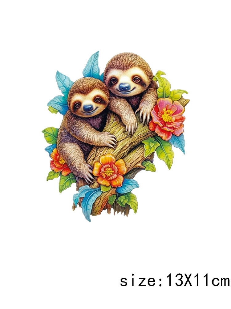 1 Piece Sloth Durable Waterproof Decal