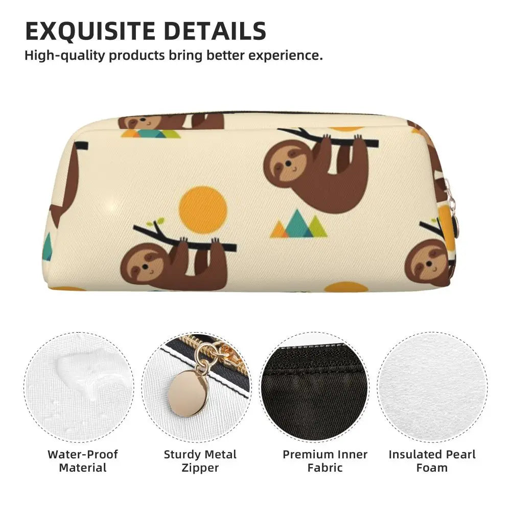 Sunshine Sloth Pencil Case