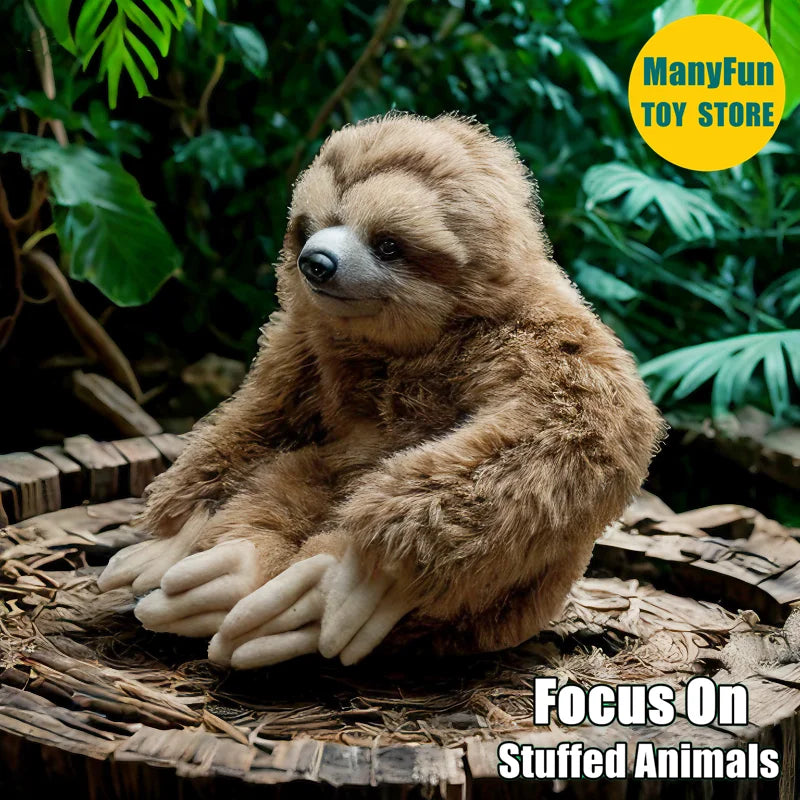 Realistic Sloth Plushie