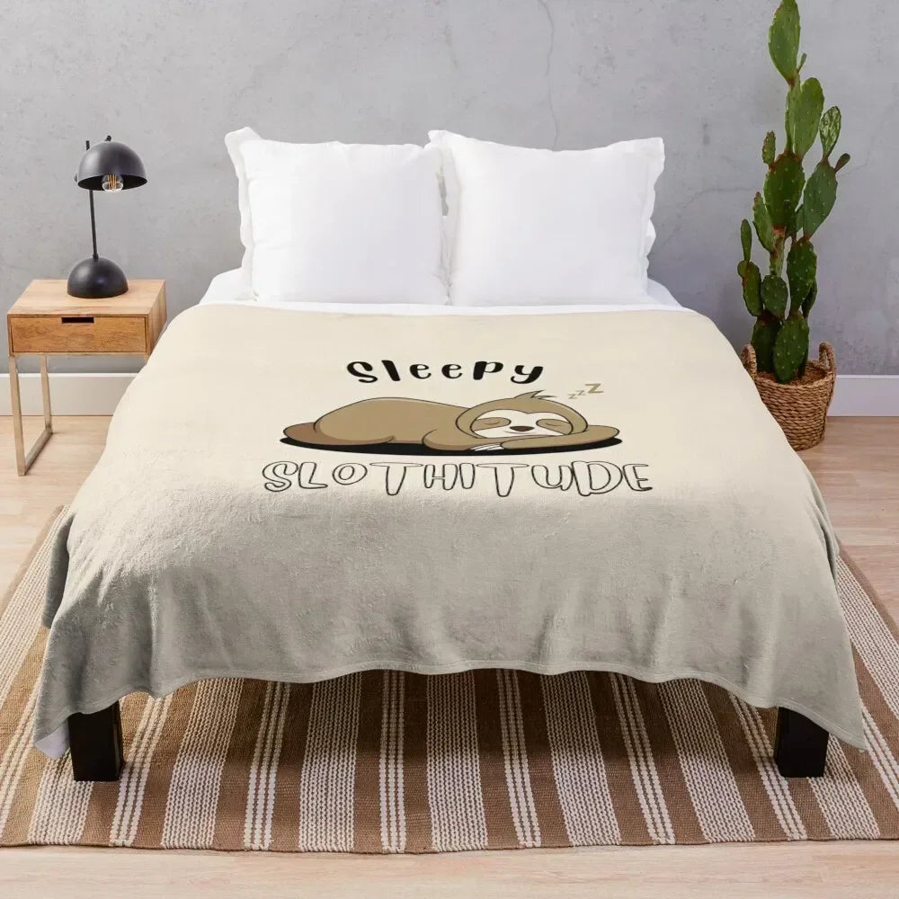 Sleepy Slothitude Blanket