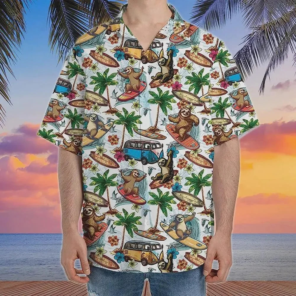 Surfing Sloth Shirt
