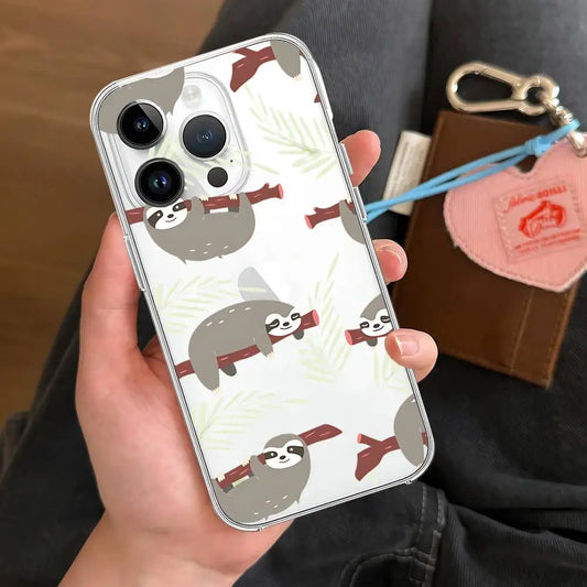 Lazy Sloth iPhone Case