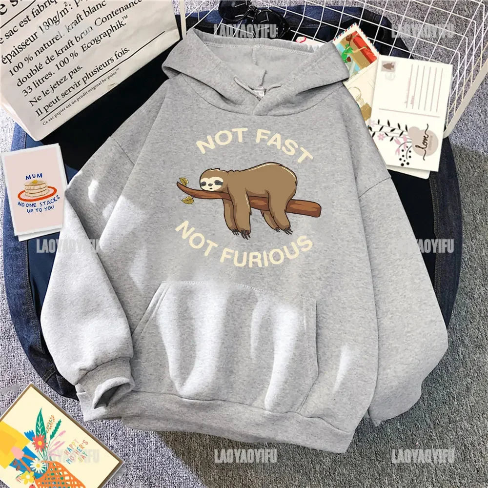 Not Fast Not Furious Sloth Hoodie