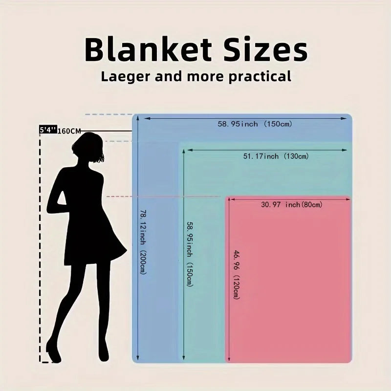 Sloth Unicorn Rainbow Blanket