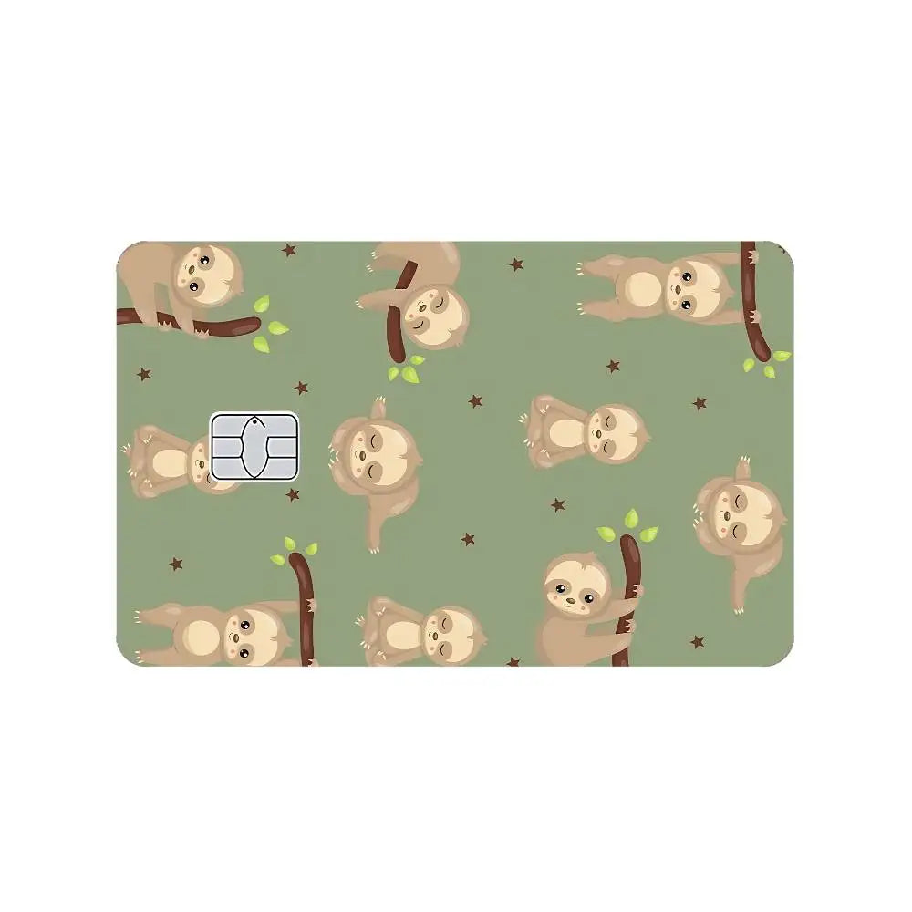 Sloth Card Stickers