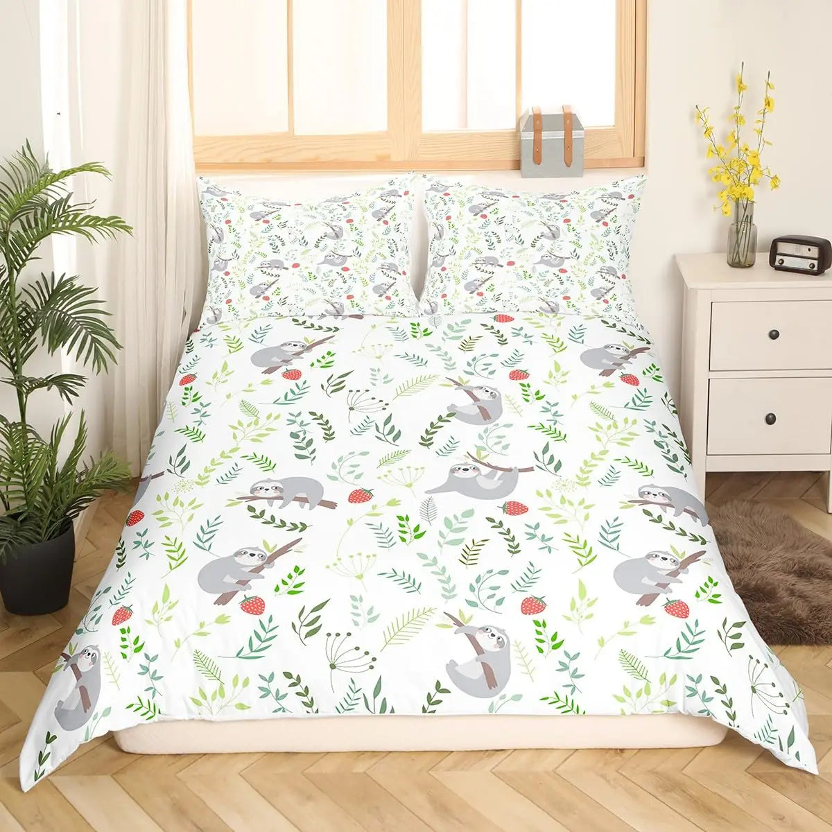 Sloth Bedding Set