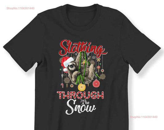 Slothing Trough The Snow T-Shirt
