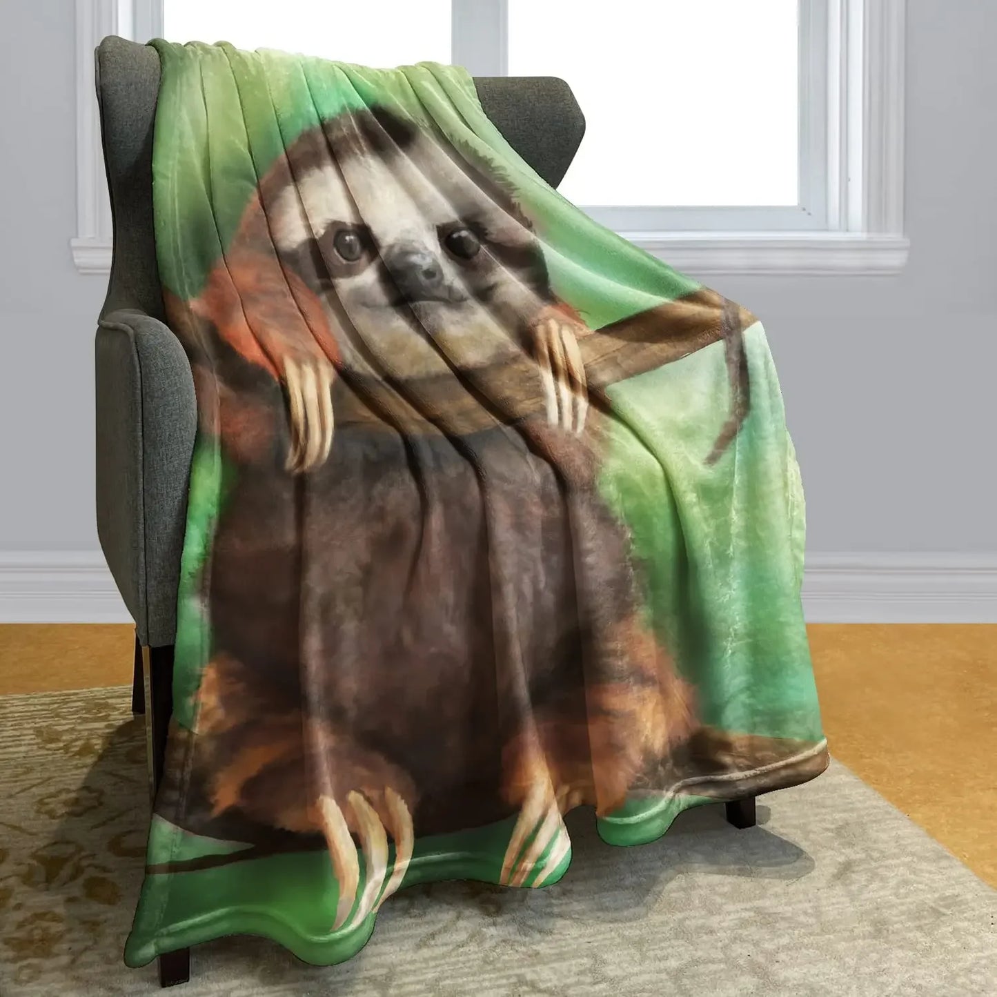 Sloth Theme Blankets