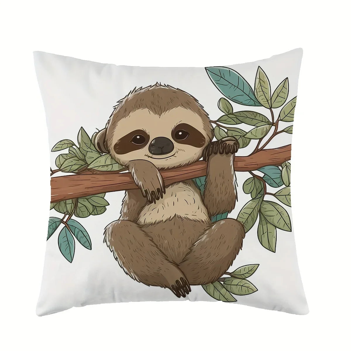 Adorable Sloth Cushion Covers