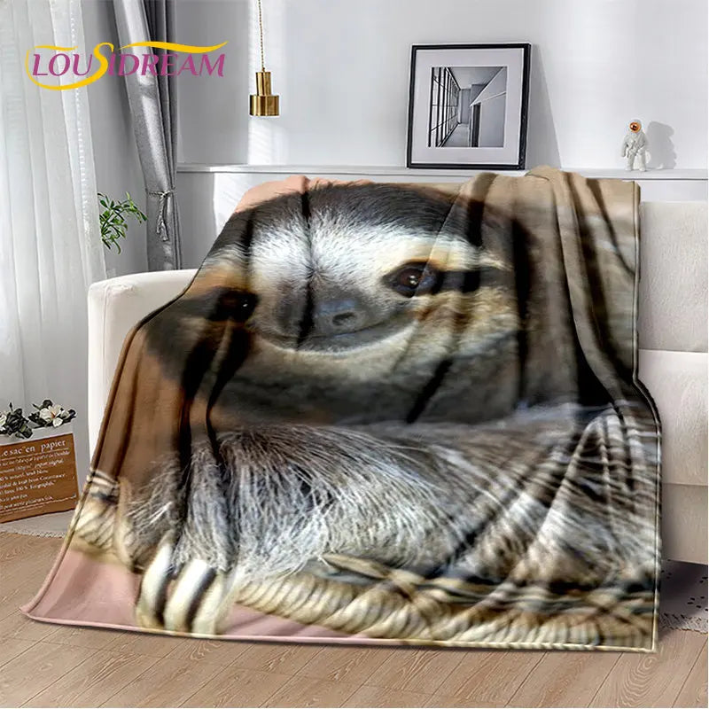 Sloth Theme Blankets