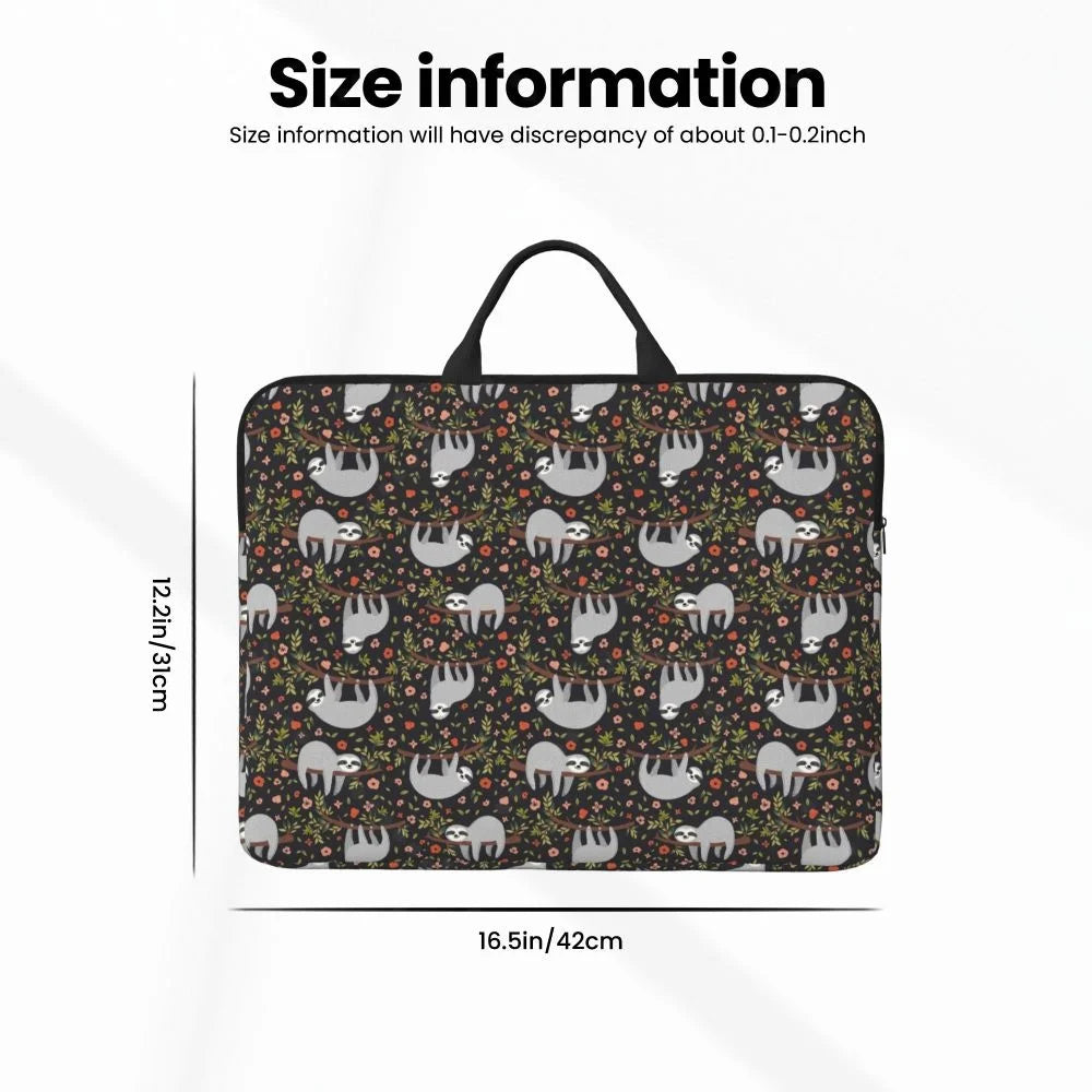 Lazy Sloth Laptop Bag