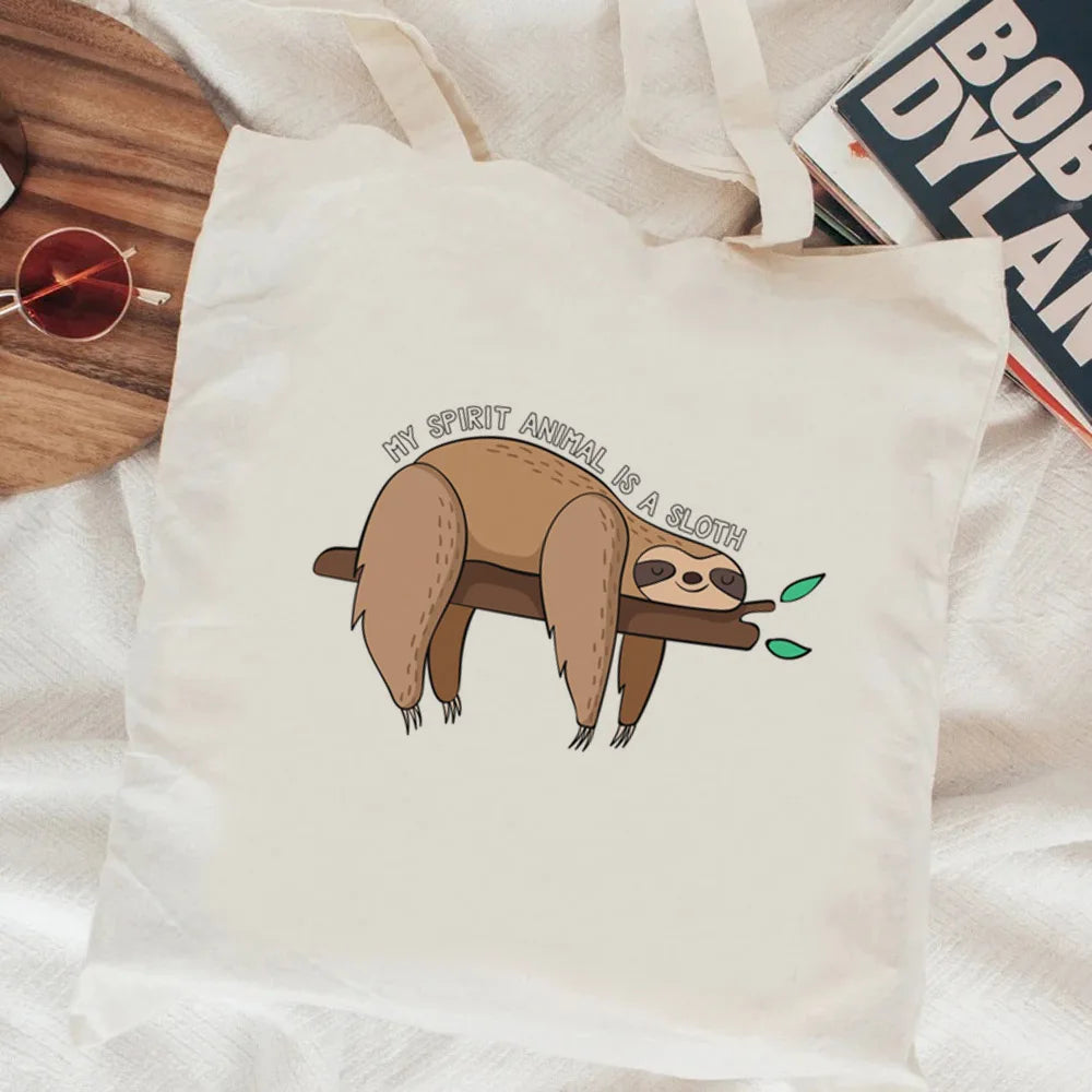 My Spirit Animal Is A Sloth Tote Bag